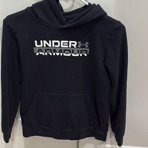 Under Armour Black Boy’s Hoodie, size L